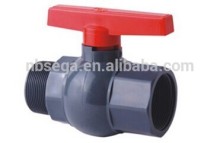 PVC octagonal ball valve