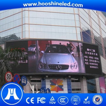 high contrast outdoor P10 technology led display screen