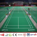 Estera móvil del suelo de los deportes de la cancha de bádminton de vinilo