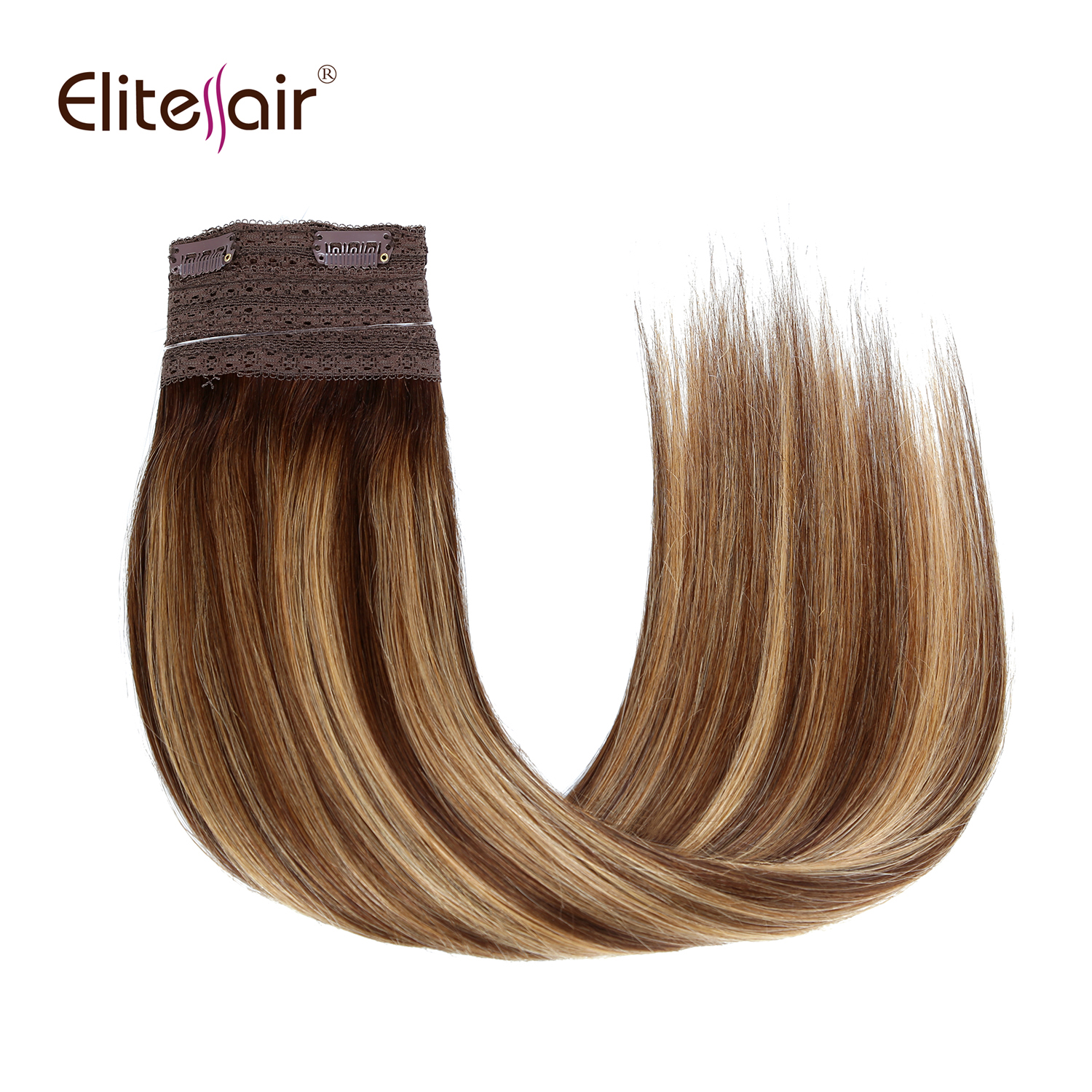 Wholesale Human Hair Extension Bundle One Piece Clip In Human Hair Custom Cuticle Aligned Hair Extensions For Women