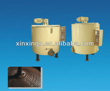 Chocolate processing machine/chocolate syrup attemperator