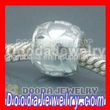 2012 European Silver Four Leaf Clover Charm Beads For St.patrick's Day?