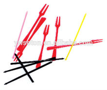 Party Picks/Fruit Pick Hot Sell/Colorful Plastic Fruit Pick&Stick / hot sell plastic fruit pick toothpick