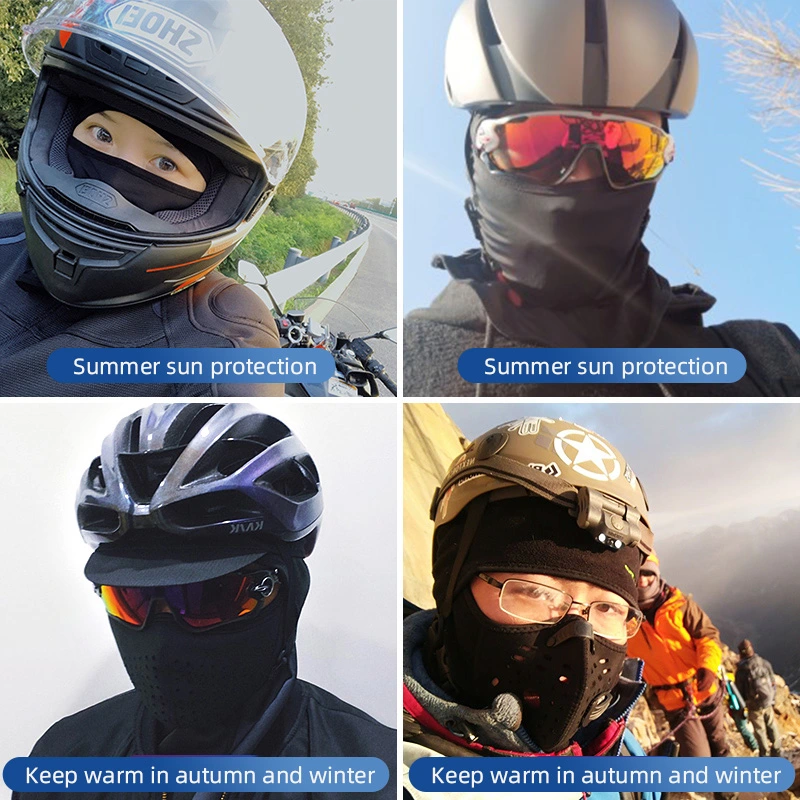 Rockbros Ice Fabric Cycling Bike Cap Headwear Anti-UV Sunshade Riding Headgear Bicycle Bike Bandana Face Mask Sports Hat Scarf