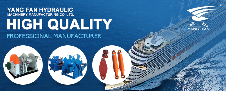 Dia 18 Hydraulic Pulling Marine  Winch