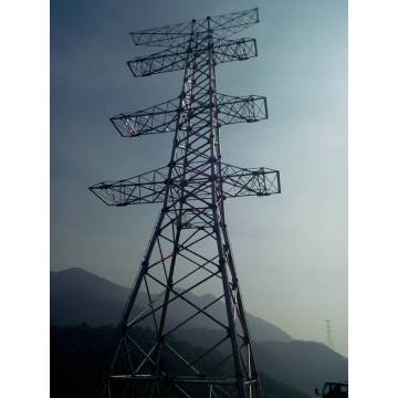 Torre de acero de energía eléctrica