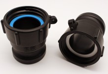 Reducer fitting IBC adapter S60X6 internal thread fitting