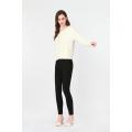 Sweater Long-Sleeeeved Bulu Knitted Buttoned