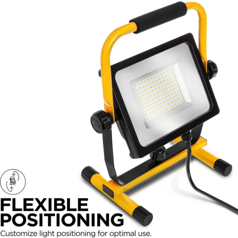 LED work light 30W IP65 waterproof  Outdoor portable folding  electrodeless dimming LED work light