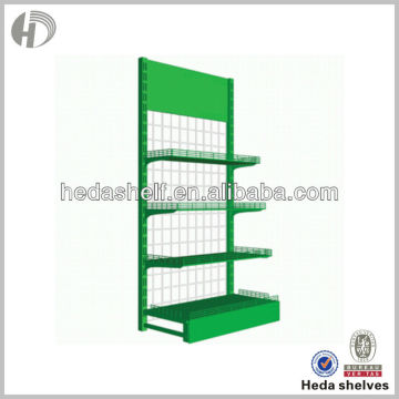 Supermarket Steel Display Wire Shelves Wire Mesh Shelves