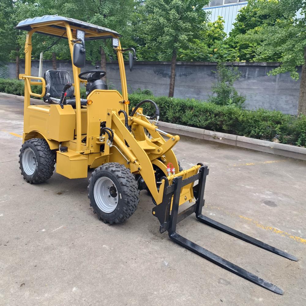 Electric Front Wheel Loader Machine