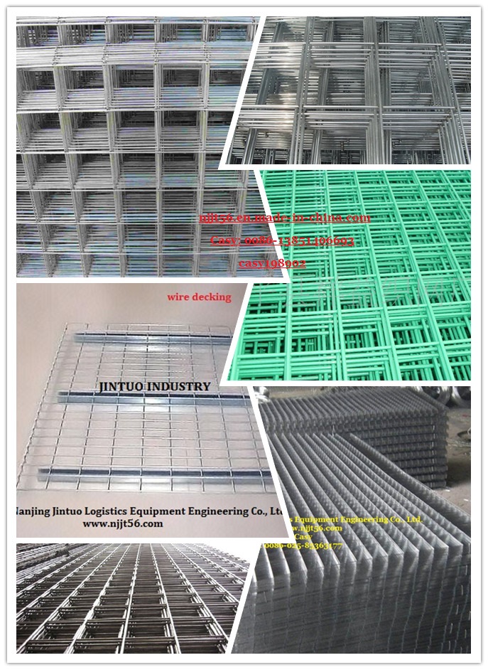 Black or Electro Galvanized Welded Wire Mesh Panel for Construction