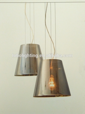single lamp pendant/decorative glass shade/contemporary glass chrome chandelier/chandelier art glass