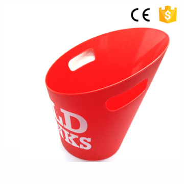 Waterproof wine chiller bag plastic ice bucket ice bucket for bar