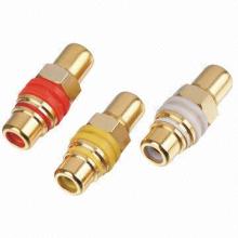 Panel Mount RCA F/F Adapters