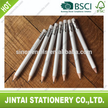 mini golf white pencils with eraser topper