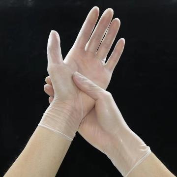 vinyl clear powder free gloves