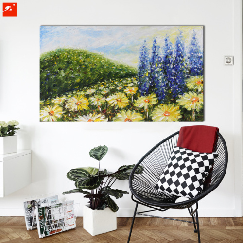 Chrysanthemum Oil Pianting for Home Decor
