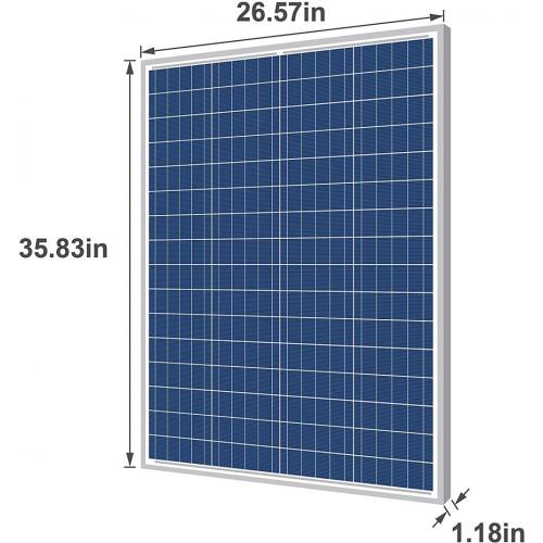 Panneaux solaires poly 320w 350w 400w pour toit à la maison