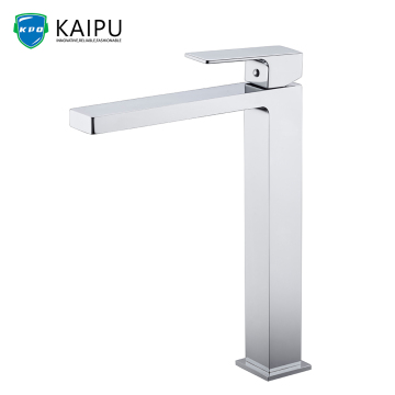 Waterfall bathroom faucet single hole faucet