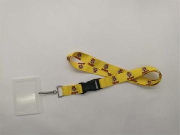 Promotional Polyester Badge Holder Lanyard