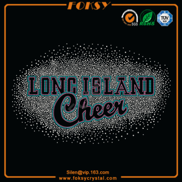 Long Island Cheer hot fix crystals patterns