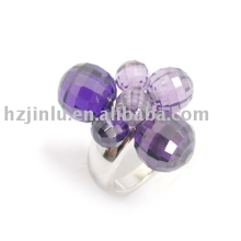 925 sterling silver ring,silver zircon ring(R01044) Free shipping fee &amp; paypal