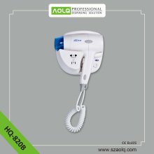 Hotel Wal Mounted Hair Dryer with imported thermostat and safety wires