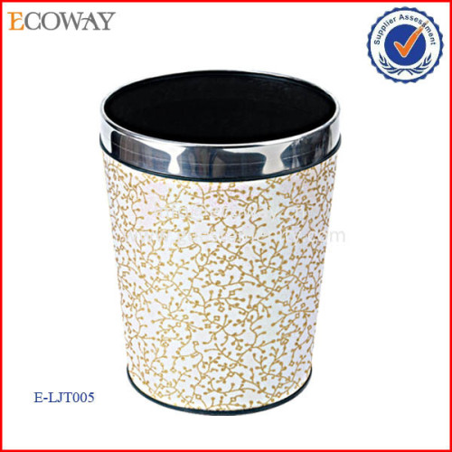 OEM Wholesale High Quality Luxury Hotel Room Dustbin