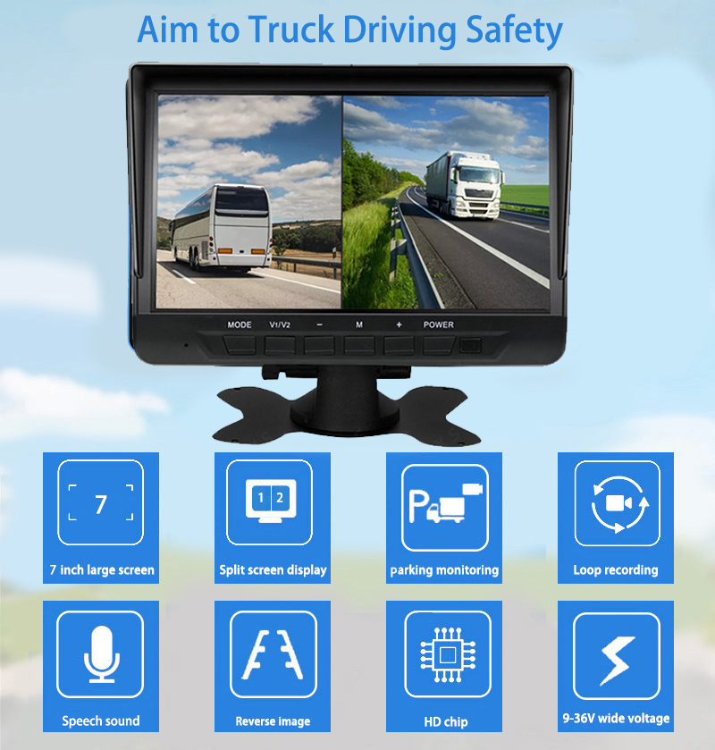 7-Inch Vehicle Monitoring System