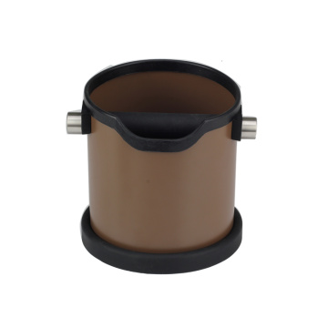 Espresso knock box large and coffee grounds container