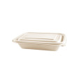 380ml Corn Starch Square Container with Lid