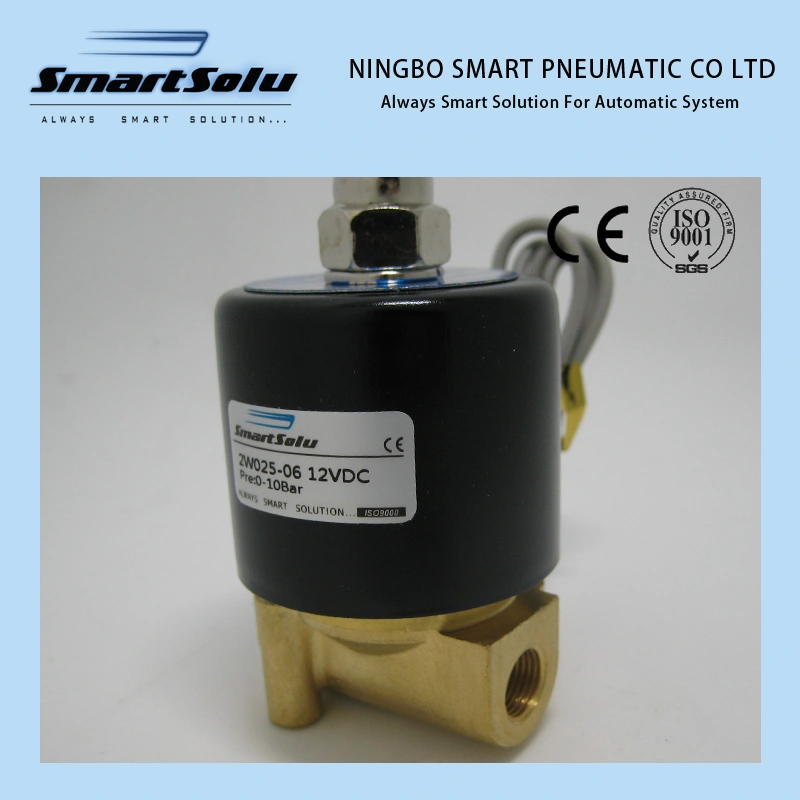 Plastic Brass Stainless Normal Close Open Two Way Solenoid Valve