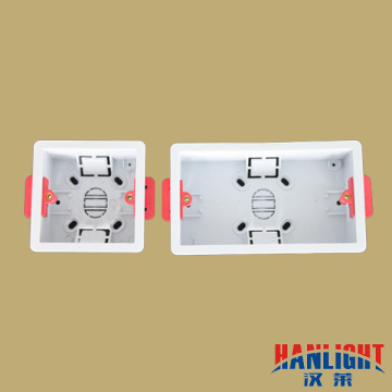 UK type 1gang/2gang dry lining box/35mm