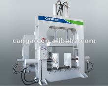 HF hot press machine, three-way