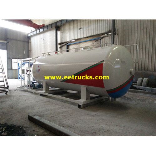 20000L 10ton Skid Mounted Propane điền trạm