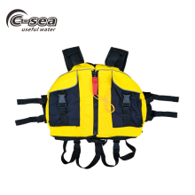 Multicolor Adult Life Vest for Rowing and Fishing Canoes