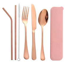 Stainless Cutlery Set Plated Flatware For Restaurant
