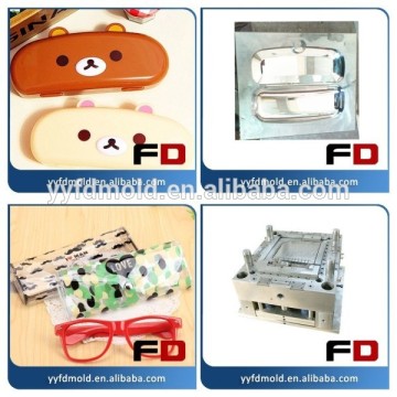 Custom Injection Plastic Glasses Case Mould Tooling