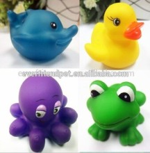 hot sell Vinyl baby bath toys set