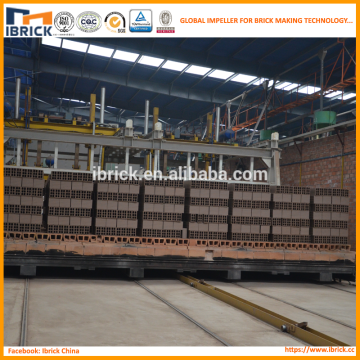 Fired brick tunnel kiln with professional design and technical supporting