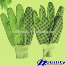 Polka PVC dotted gloves PVC dot cotton hand gloves