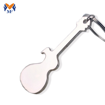 Wedding Favour Blank Guitar Bottle Opener Keychain