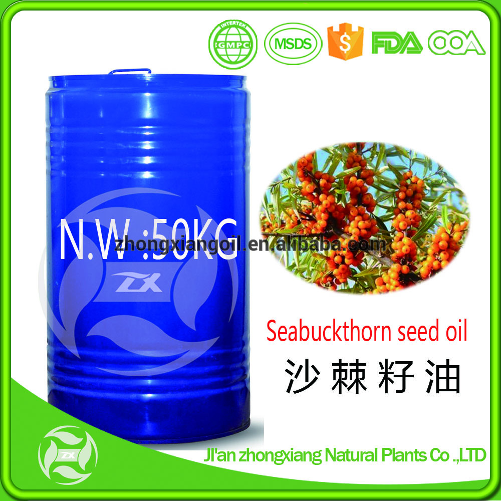 100% Pure Natural Organic Seabuckthorn seed oil