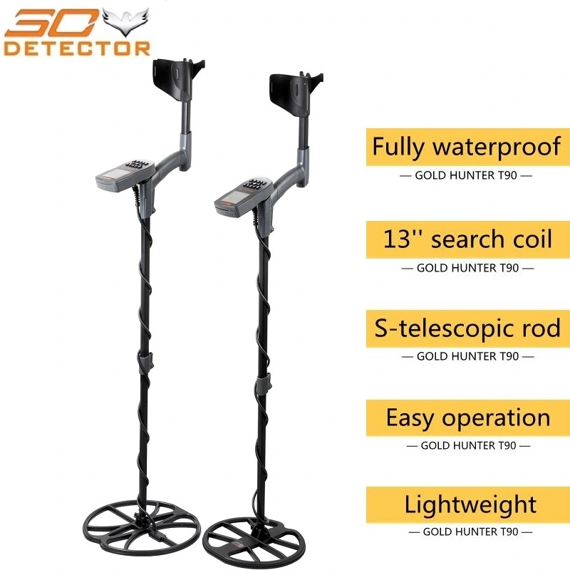 GF2 Hand Held Metal Detector Long Range Underground Gold Metal Detector