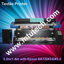 Textile Printer with DX5/DX7 Head (1.8 &3.2meter,1440dpi)