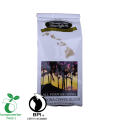 1 kg de café compostable bio paquete con corbata de estaño