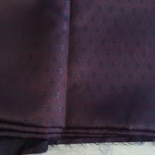 Burgundy Penguin Poly/Viscose Jacquard Lining