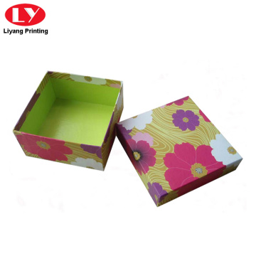 custom colorful paper gift box scarf box packaging