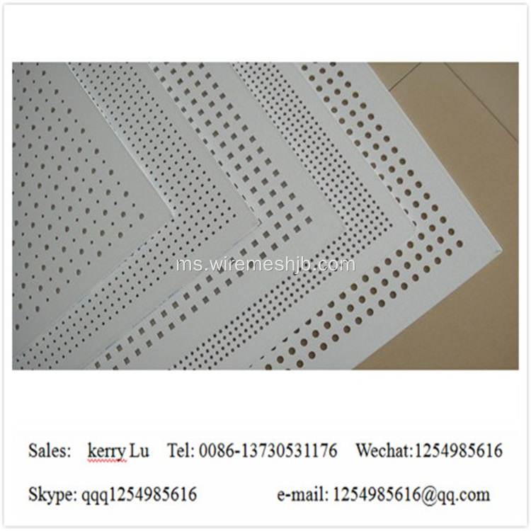 Mesh Rectangle Hole Sheet Metal Lembaran